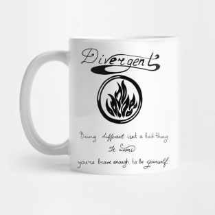 Divergent art Mug